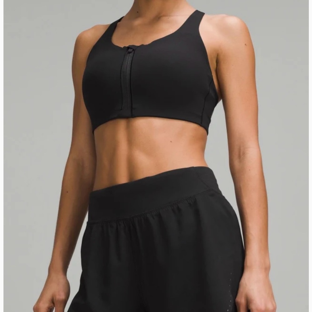 Lululemon Zip-front Energy High Support Bra